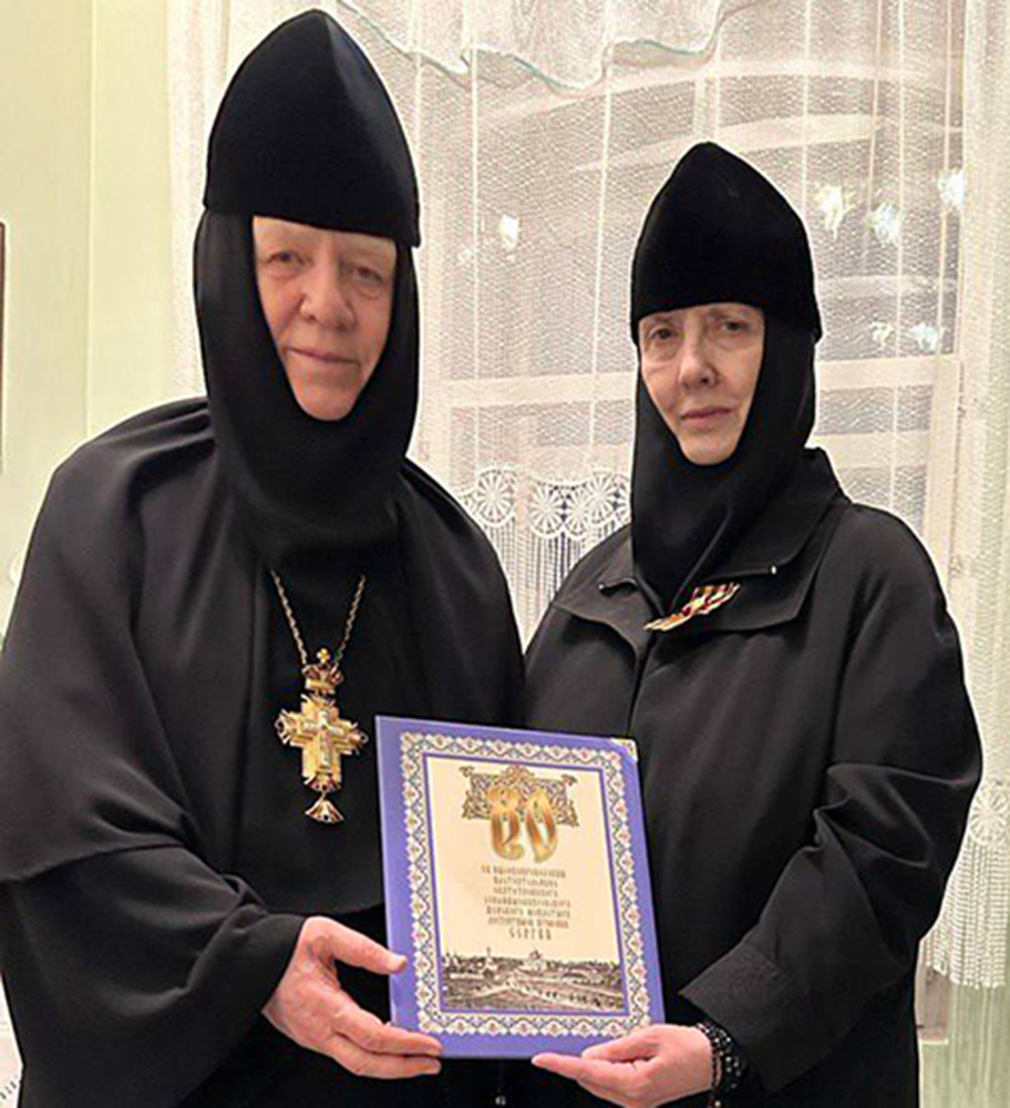 80-летие настоятельницы Серафимо-Дивеевского женского монастыря Игумении Сергии